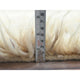 Ivory, Moroccan Berber, Natural Wool, Hand Knotted, Runner Rug, 2'6"x8'