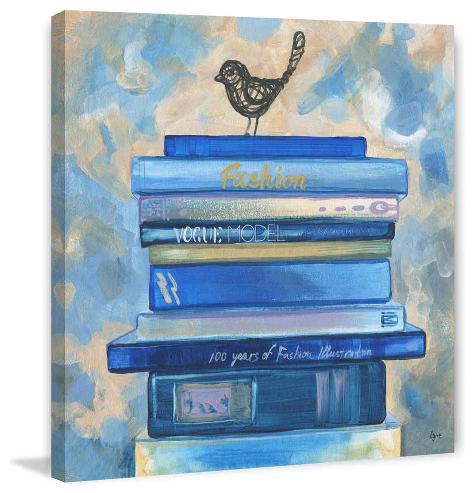 "Whisper Thinking I" Painting Print on Wrapped Canvas, 24"x24"