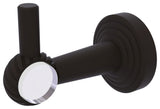 Pacific Beach Robe Hook with Twisted Accents, Oil Rubbed Bronze