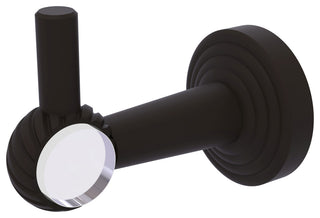 Pacific Beach Robe Hook with Twisted Accents, Oil Rubbed Bronze