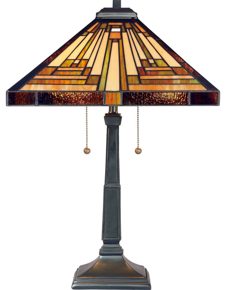 Stephen 2-Light Table Lamp, Vintage Bronze