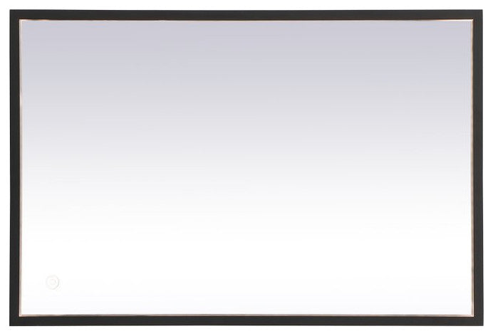 Modern Black Led Mirror