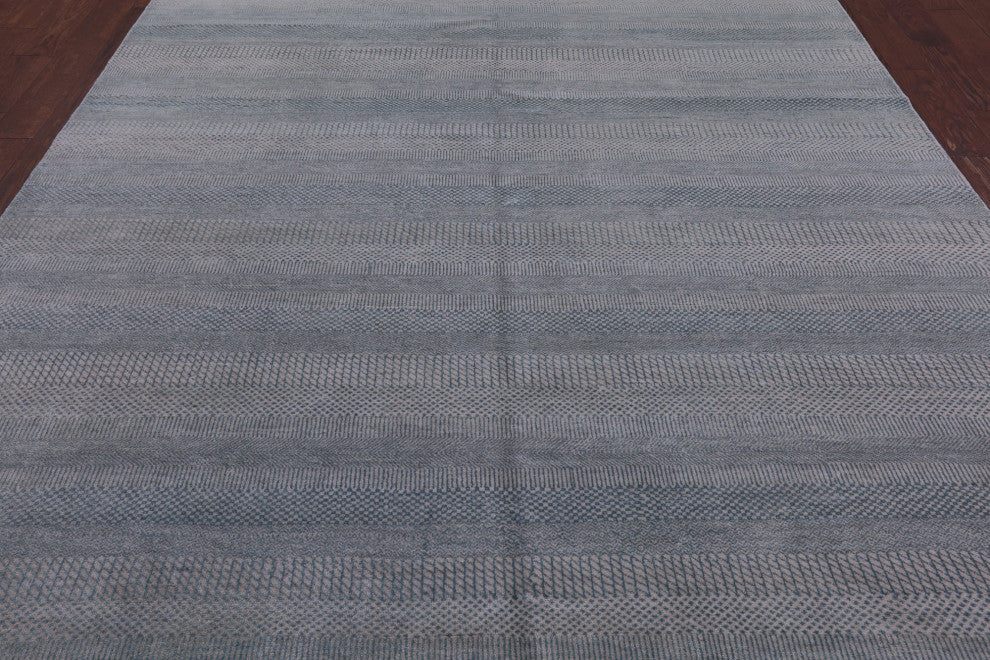 Wool and Silk Handmade Savannah Gabbeh Rug 8' 2" X 10' 0" Q8446