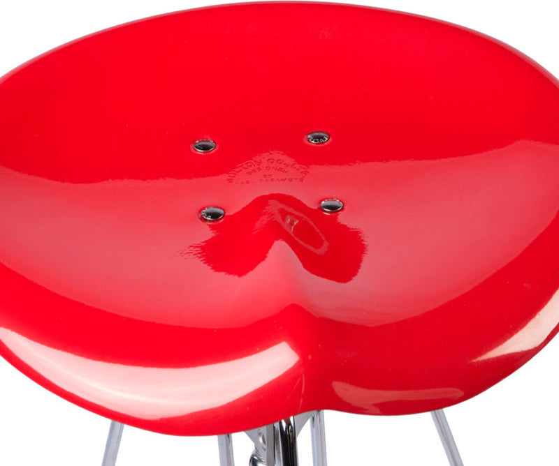 Clipper Bar Stool, Red