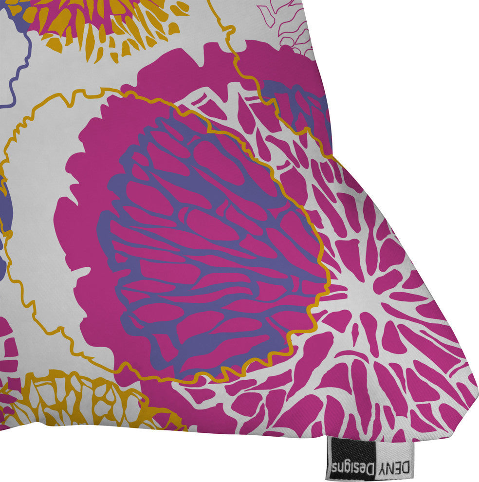 Karen Harris Brandywine Falls Merlot Incarnation Outdoor Throw Pillow