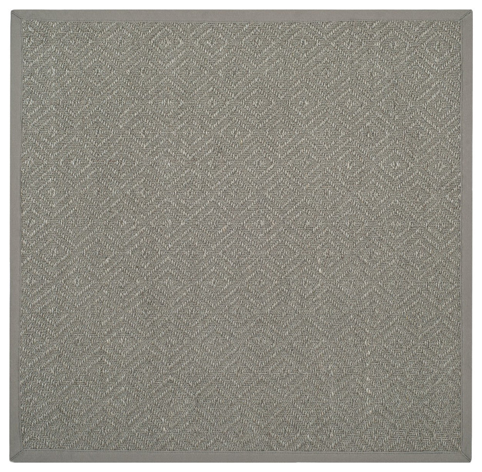 Safavieh Natural Fiber Nf154B Bohemian Rug, Light Grey/Grey, 2'6"x10'0" Runner