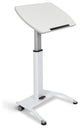 Luxor LX-PNADJ-WH Pnematic Height Adjustable Lectern
