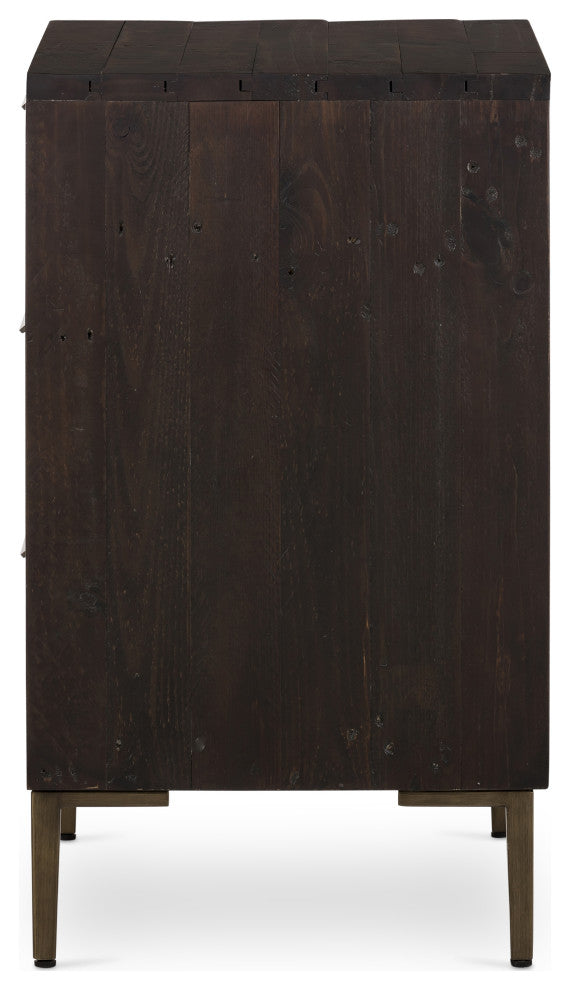 Wyeth 3 Drawer Dresser-Dark Carbon
