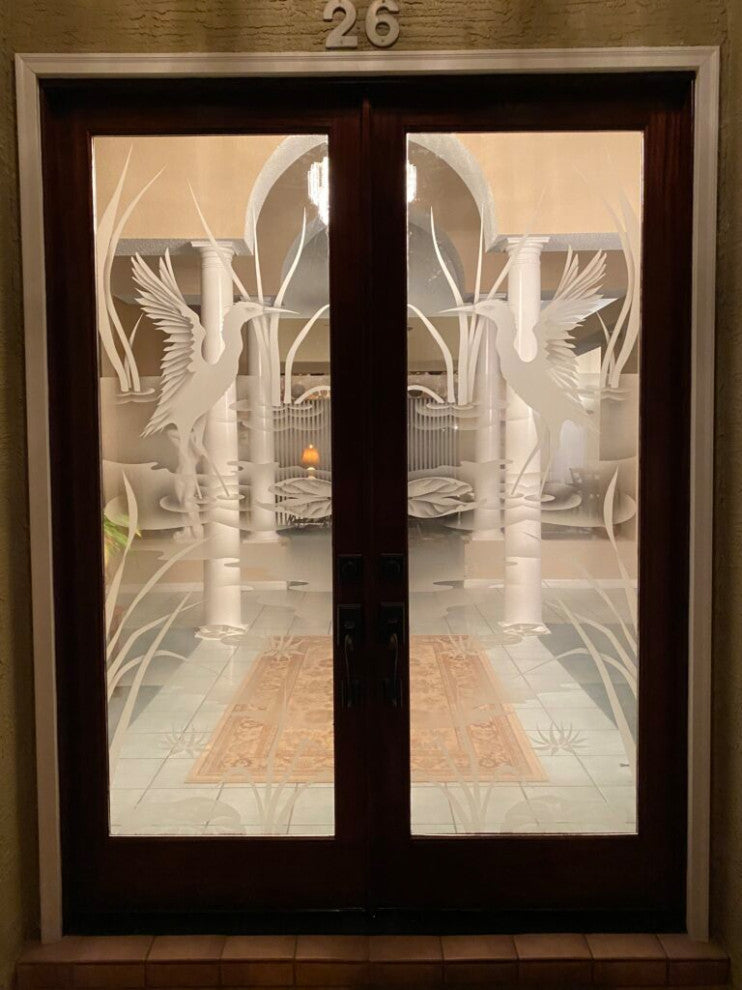 Interior Prehung Door or Interior Slab Door - Cranes A - Primed - 24" x 96"...