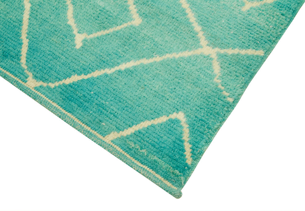 Rug N Carpet - Handmade One-of-a-Kind 3' 3" x 9' 9" Moroccan Runner Rug
