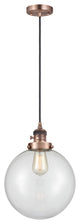INNOVATIONS 201CSW-AC-G202-10-LED 1-Light Mini Pendant Antique Copper