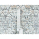 Ivory Tabriz Vase Design Silk With Wool Hand Knotted XL Runner Rug, 2'6"x18'2"
