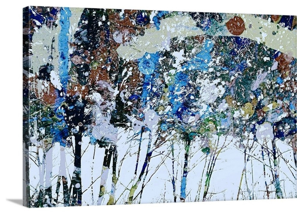"Four Seasons - Winter" Wrapped Canvas Art Print, 24"x16"x1.5"