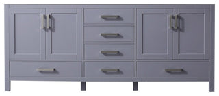 Jacques 80" Dark Gray Vanity Cabinet Only