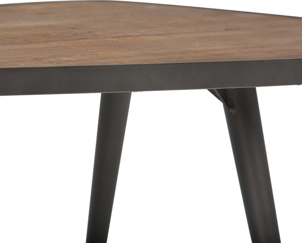 Aubrey 3 Piece Table Set - Distressed Wood