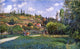 Camille Pissarro A Cowherd on the Route de Chou- Pontoise Gallery Wrapped Canvas