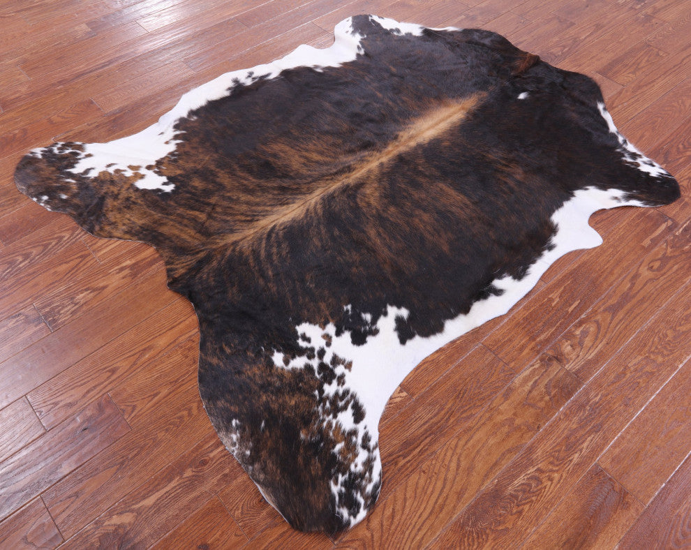 Natural Cowhide Rug 6' 1" X 5' 4" C2039