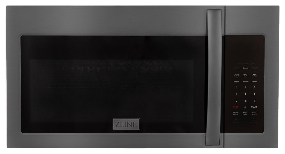 ZLINE Over the Range Convection Microwave Oven in Black Stainless Steel