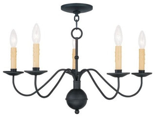 Heritage Chandelier, Black