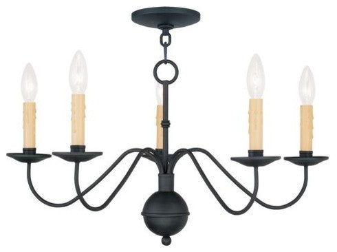 Heritage Chandelier, Black