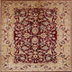 Ahgly Company Indoor Square Mid-Century Modern Area Rugs, 4' Square