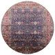 Ahgly Company Indoor Round Mid-Century Modern Area Rugs, 8' Round