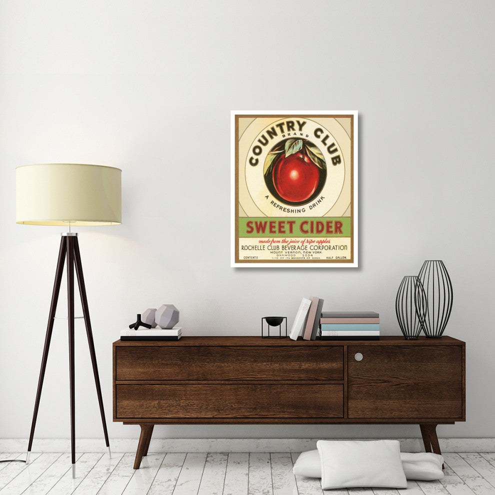 "Country Club Sweet Cider" Digital Paper Print by Retrolabel, 31"x38"