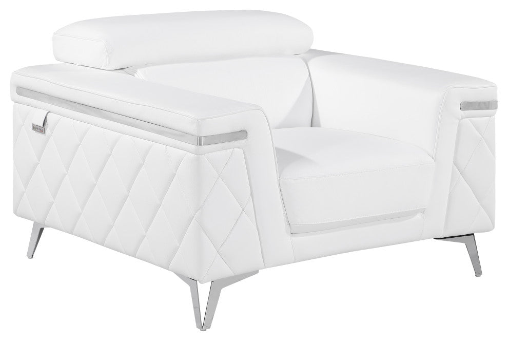 Mia Top Grain Italian Leather  Chair