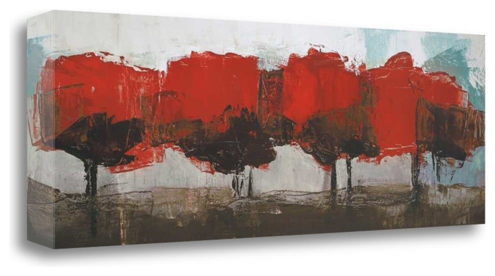 "Fall Row" By Martin Shire, Giclee Print on Gallery Wrap Canvas, Ready to Hang
