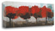 "Fall Row" By Martin Shire, Giclee Print on Gallery Wrap Canvas, Ready to Hang