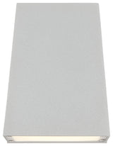 Edge Marine Grade LED Outdoor Wall Sconce, Satin Finish
