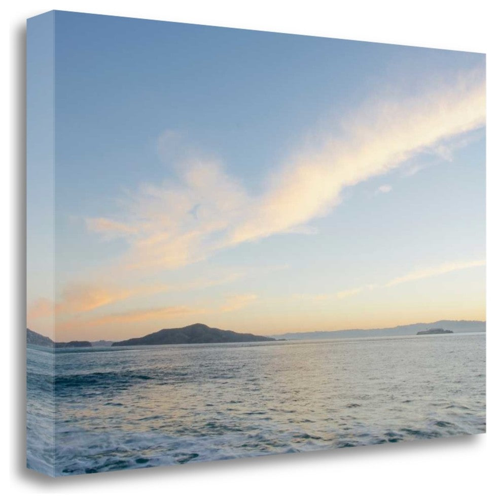 "Sf Bay - 1" By Alan Blaustein,Ready to Hang Giclee Print on Gallery Wrap Canvas