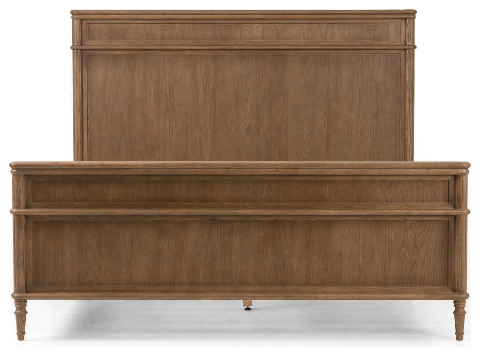 Toulouse Bed-Toasted Oak-Queen
