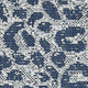 Vumbura Plains Area Rug, Indoor/Outdoor, Accent Carpet, Navy Square 3'x3'