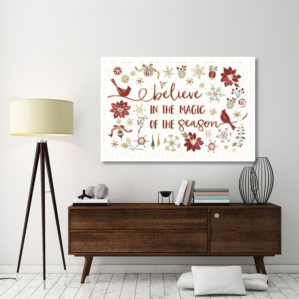 "Holiday Impressions II" Digital Paper Print by Daphne Brissonnet, 62"x42"