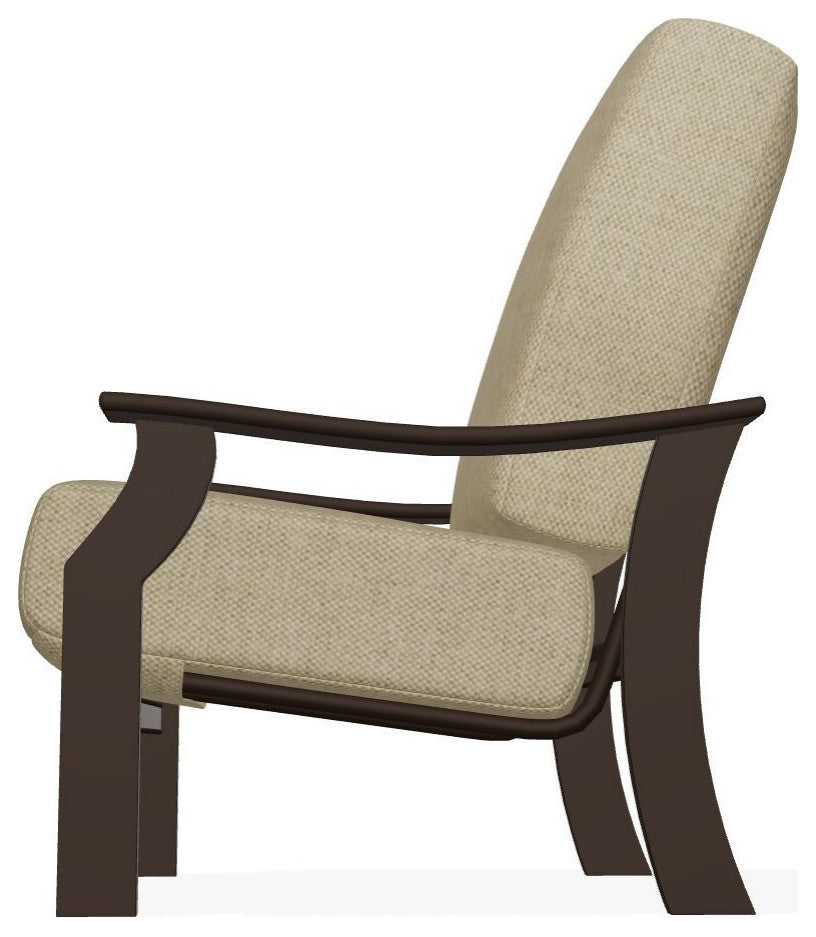 St. Catherine Deep Seat Outdoor Armchair, Blend Sand Pat/Kona