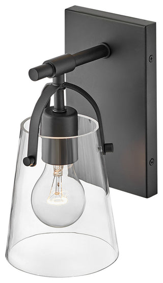 Hinkley Foster Medium Single Light Vanity, Black