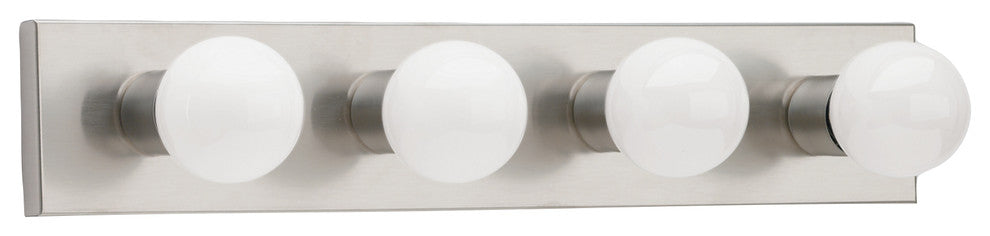 Generation Lighting Lighting 4-Light Center Stage-Light, Brushed Stainless