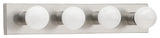 Generation Lighting Lighting 4-Light Center Stage-Light, Brushed Stainless