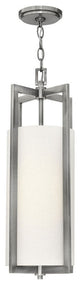 Hinkley Hampton Small Drum Pendant, Antique Nickel