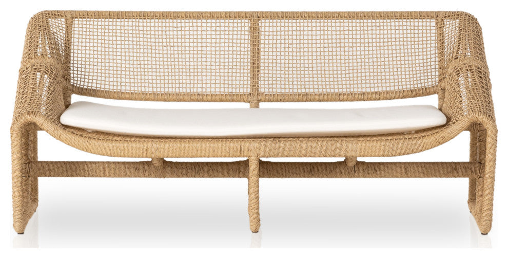Selma Outdoor Sofa-Faux Hyacinth