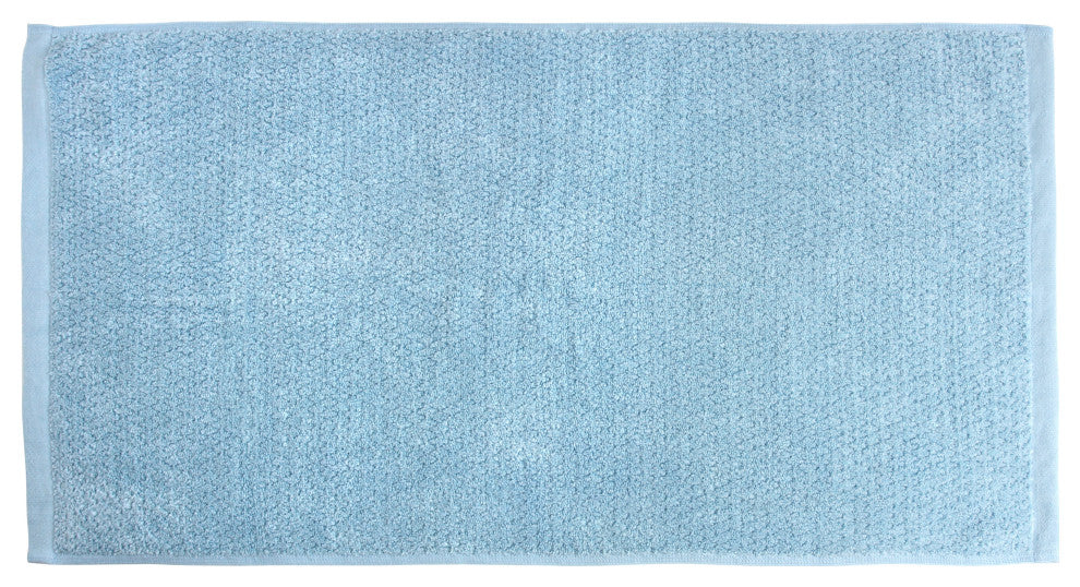 Everplush Diamond Jacquard Hand Towel Set, 4-Pack, Aquamarine