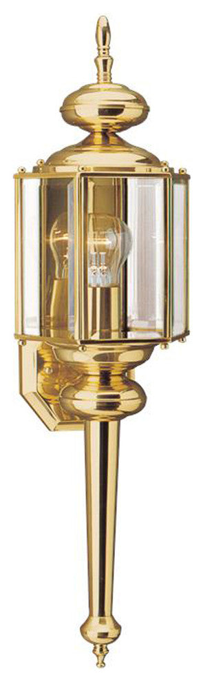 Sea Gull-Lighting Single-Light Classico Outdoor Wall Lantern