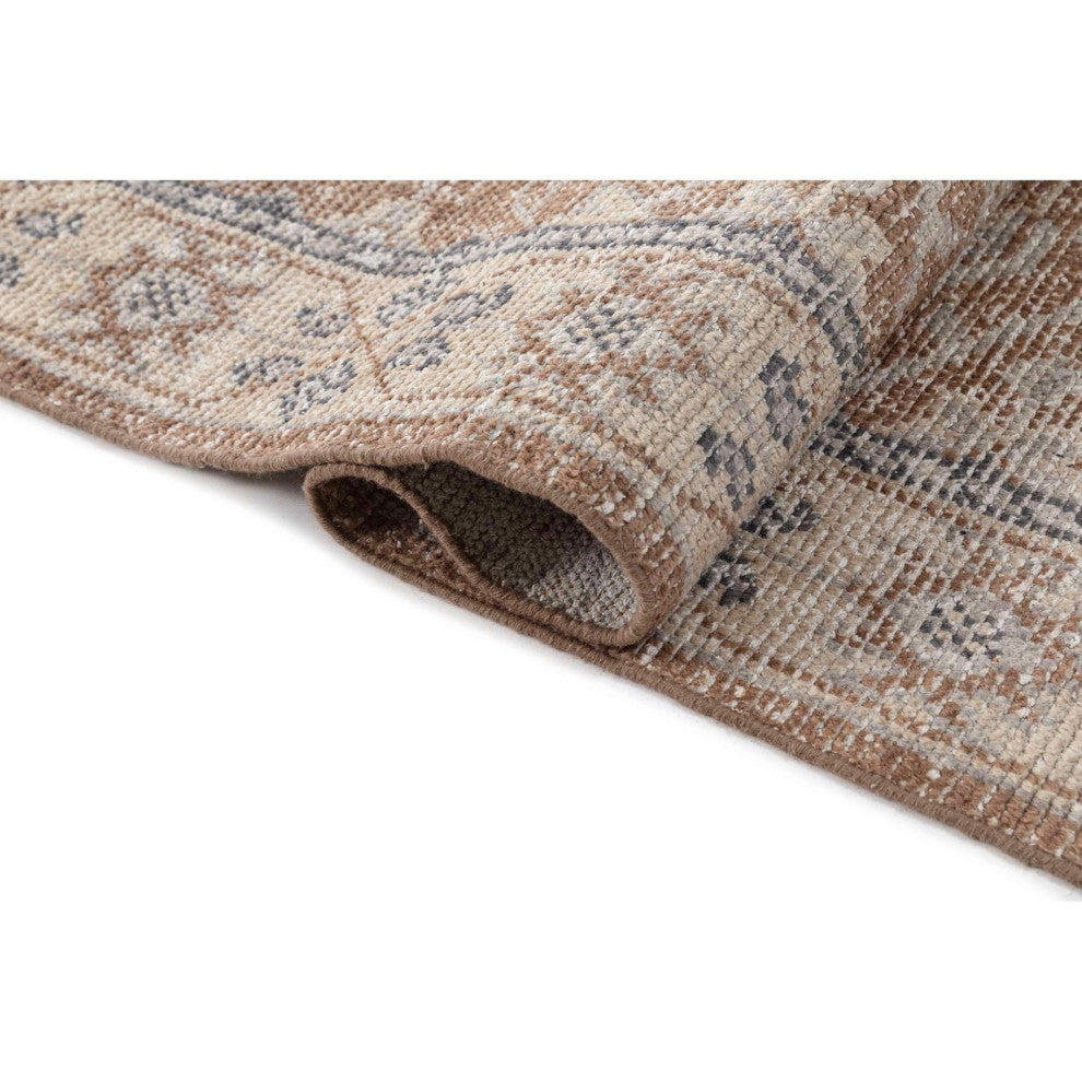 Palace Aisha Area Rug, Adobe, 2'6"x8'