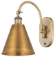 Ballston Cone Sconce, Brushed Brass