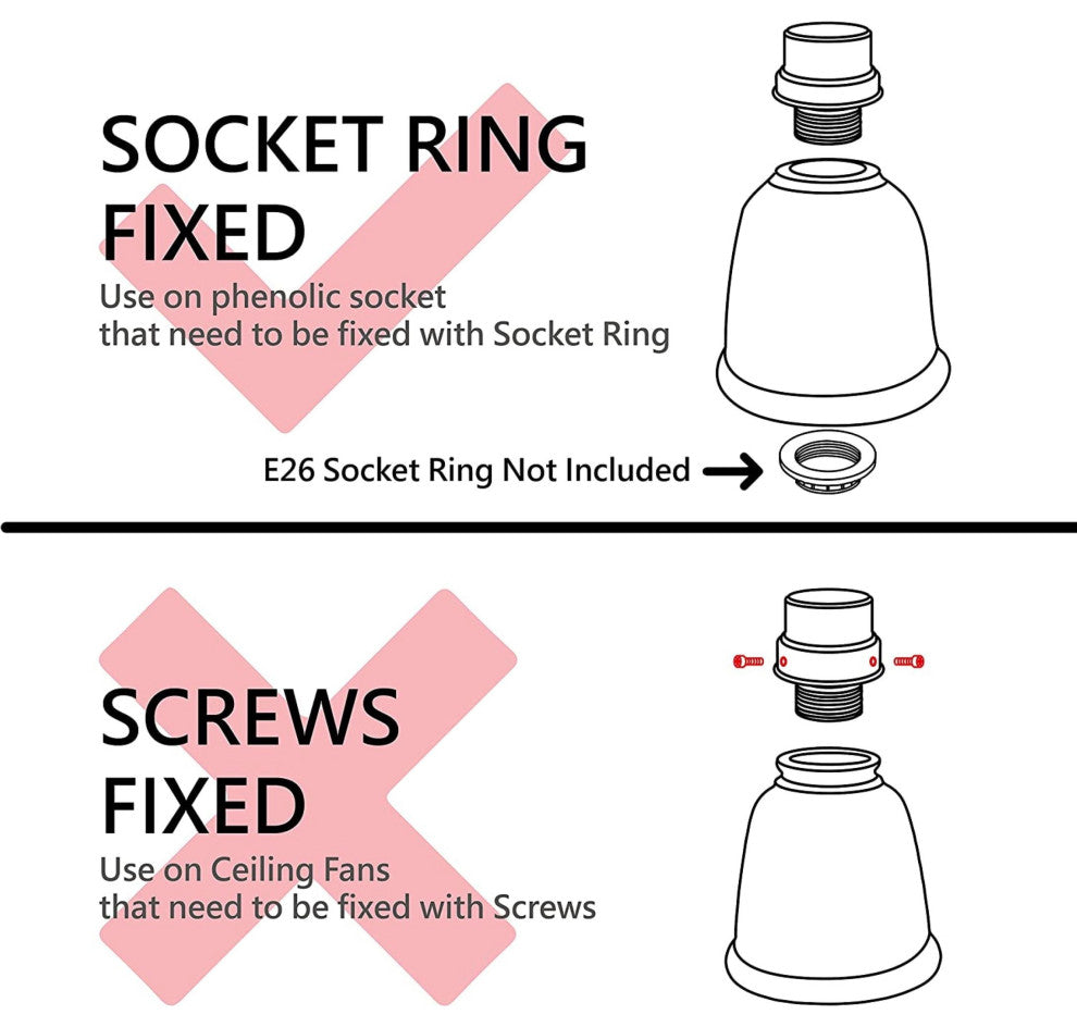 23611-01 Replacement Clear Vanity Glass Shade