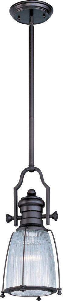 Hi-Bay 1-Light Pendant, Bronze