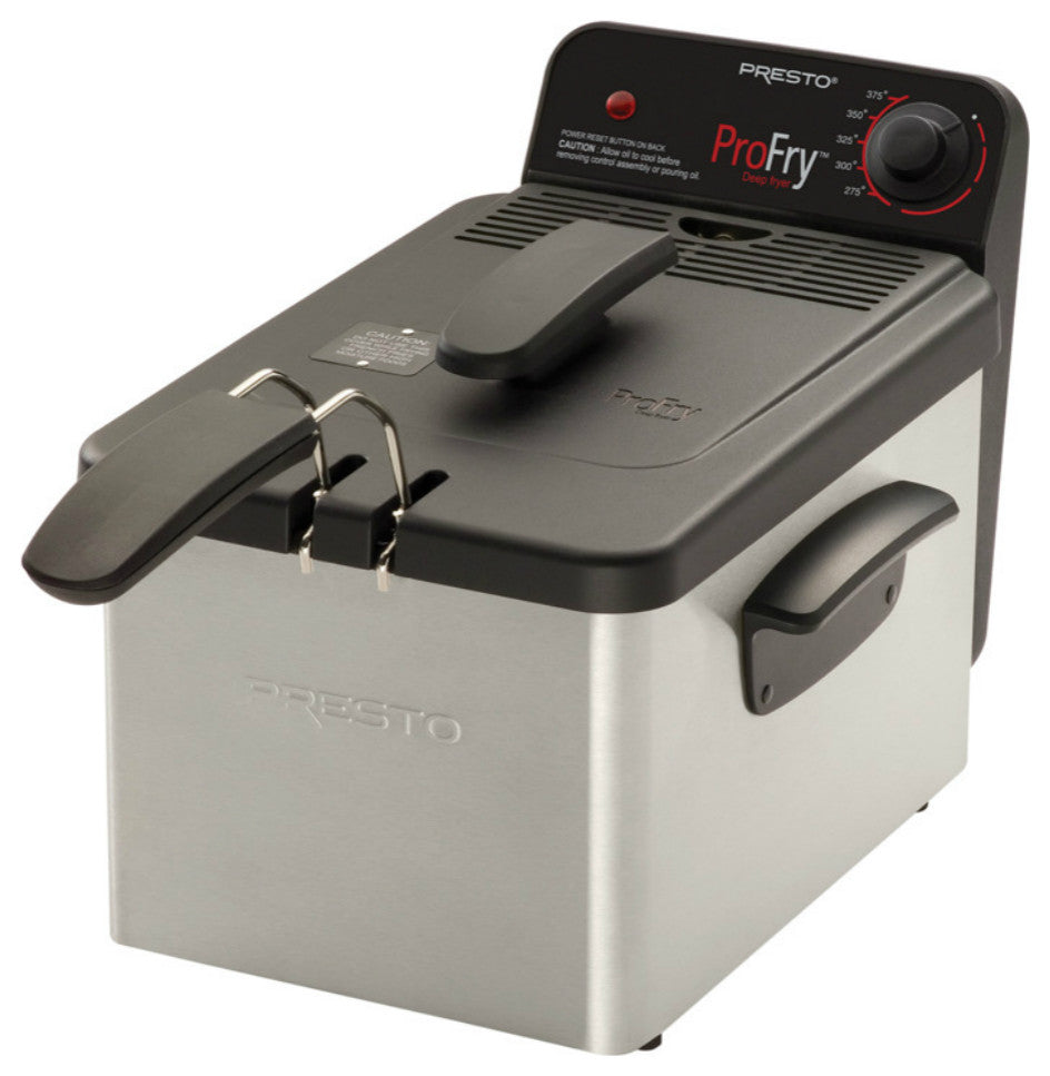 Presto 05461 Pro Fry Deep Fryer, Stainless Steel