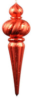 39" Red Oversized Shatterproof Finial