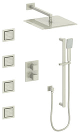 ZLINE Shower System, Brushed Nickel, CBY-SHS-T3-BN